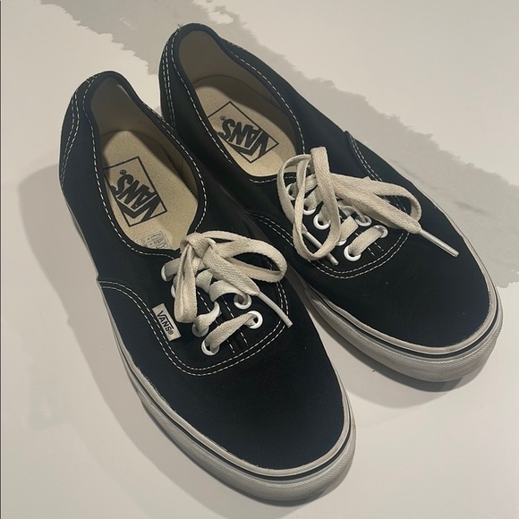 Vans Shoes - Unisex Vans Black Canvas Sneakers